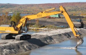 All 140,000 cubic yards of dredged contaminated sediment from the St. Louis River/Interlake/Duluth Tar remediation project was kept on site for beneficial use.