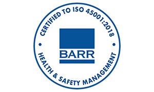 Barr’s health and safety management system now certified to ISO 45001:2018