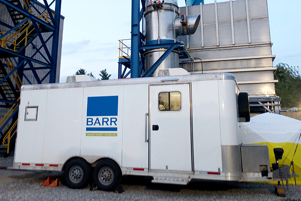 PFAS stack testing services for a manufacturing client